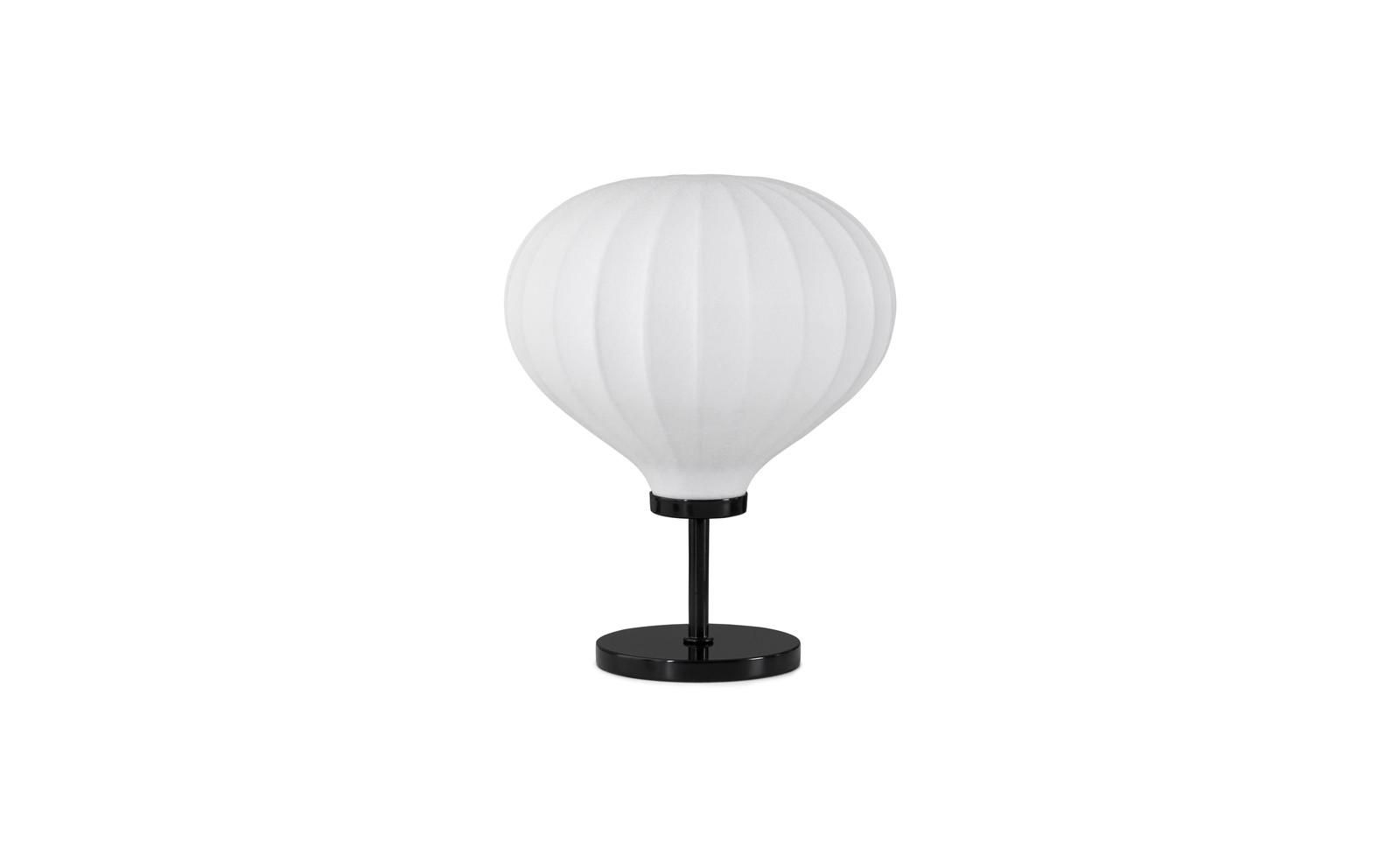 Настольная лампа Brightech Nimbus Modern LED с белым тканевым абажуром