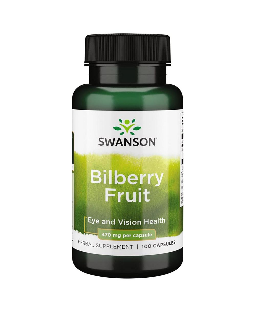 Swanson черника 470 mg 100 капсул