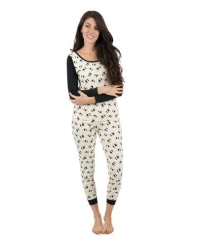 Женская пижама Leveret Two-Piece Cotton Long Sleeve Shirt and Pants Print