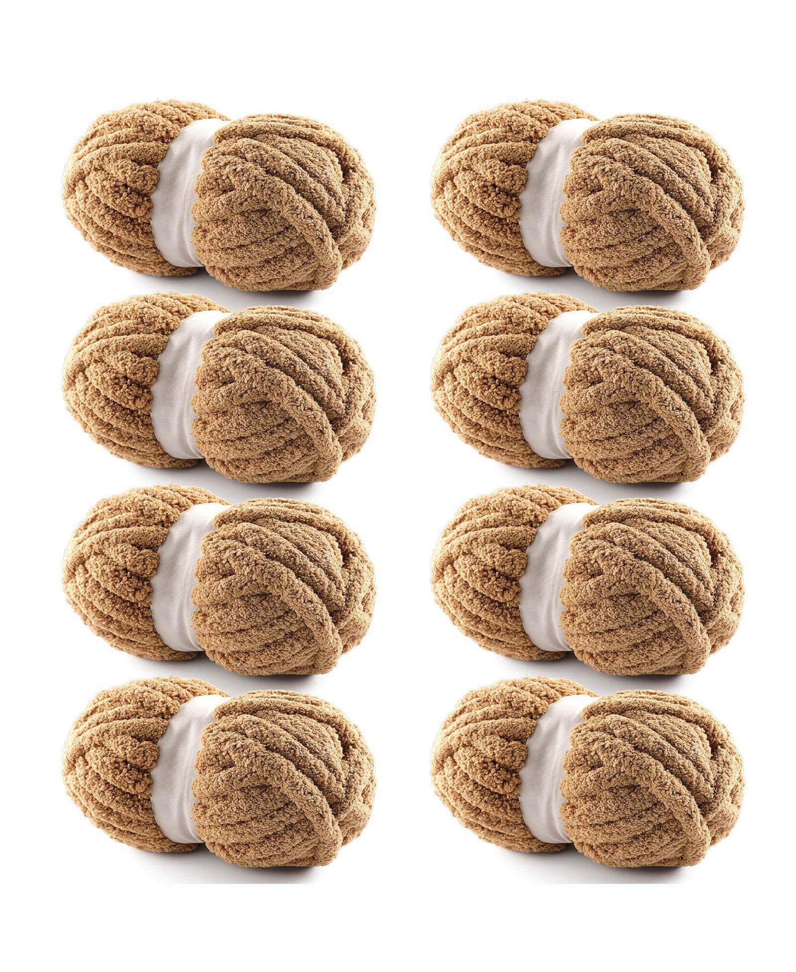Пряжа GNUADZ Chunky Chenille для вязания руками