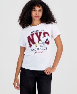 Футболка Grayson Threads, The Label Juniors' Snoopy Bagel Club