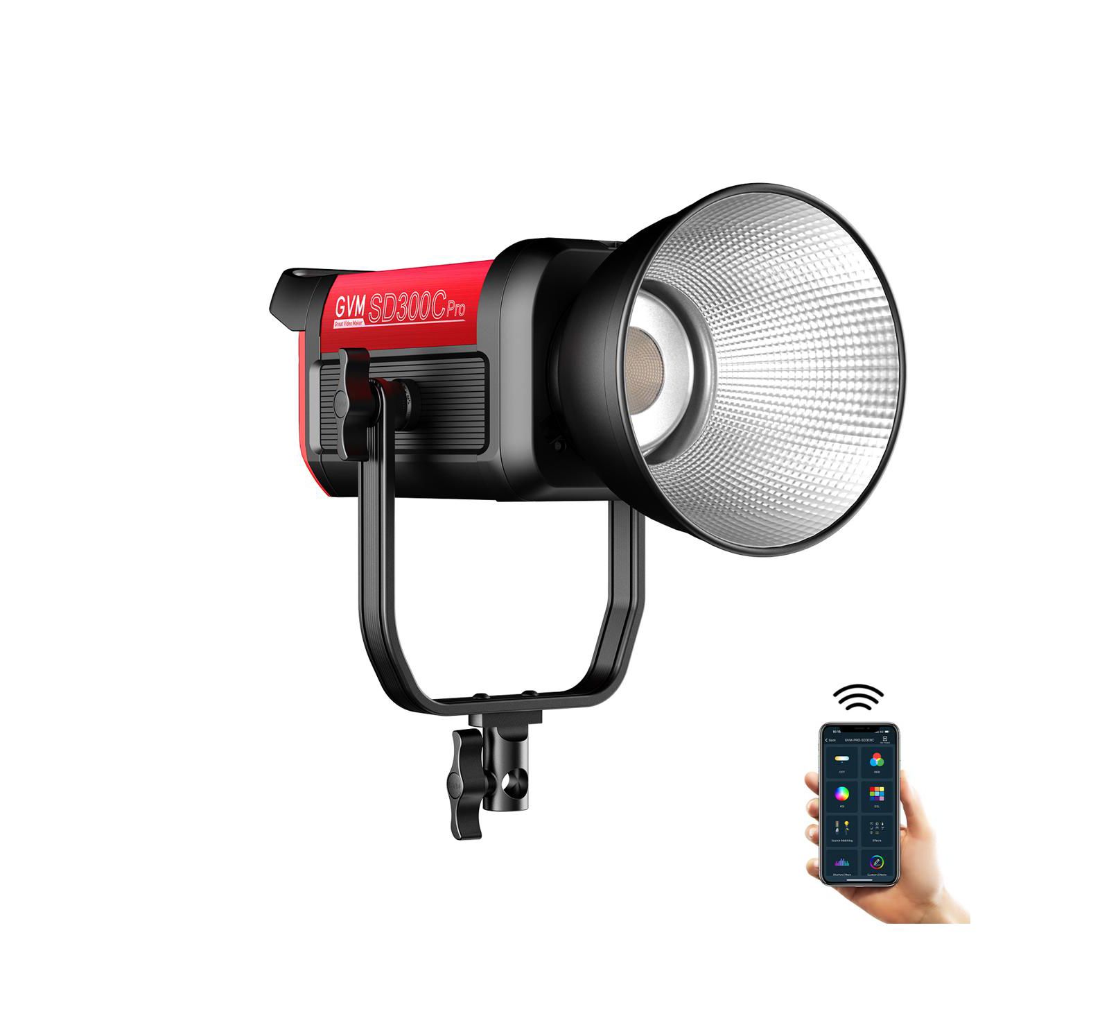 GVM Pro SD300C RGB Color LED Monolight
