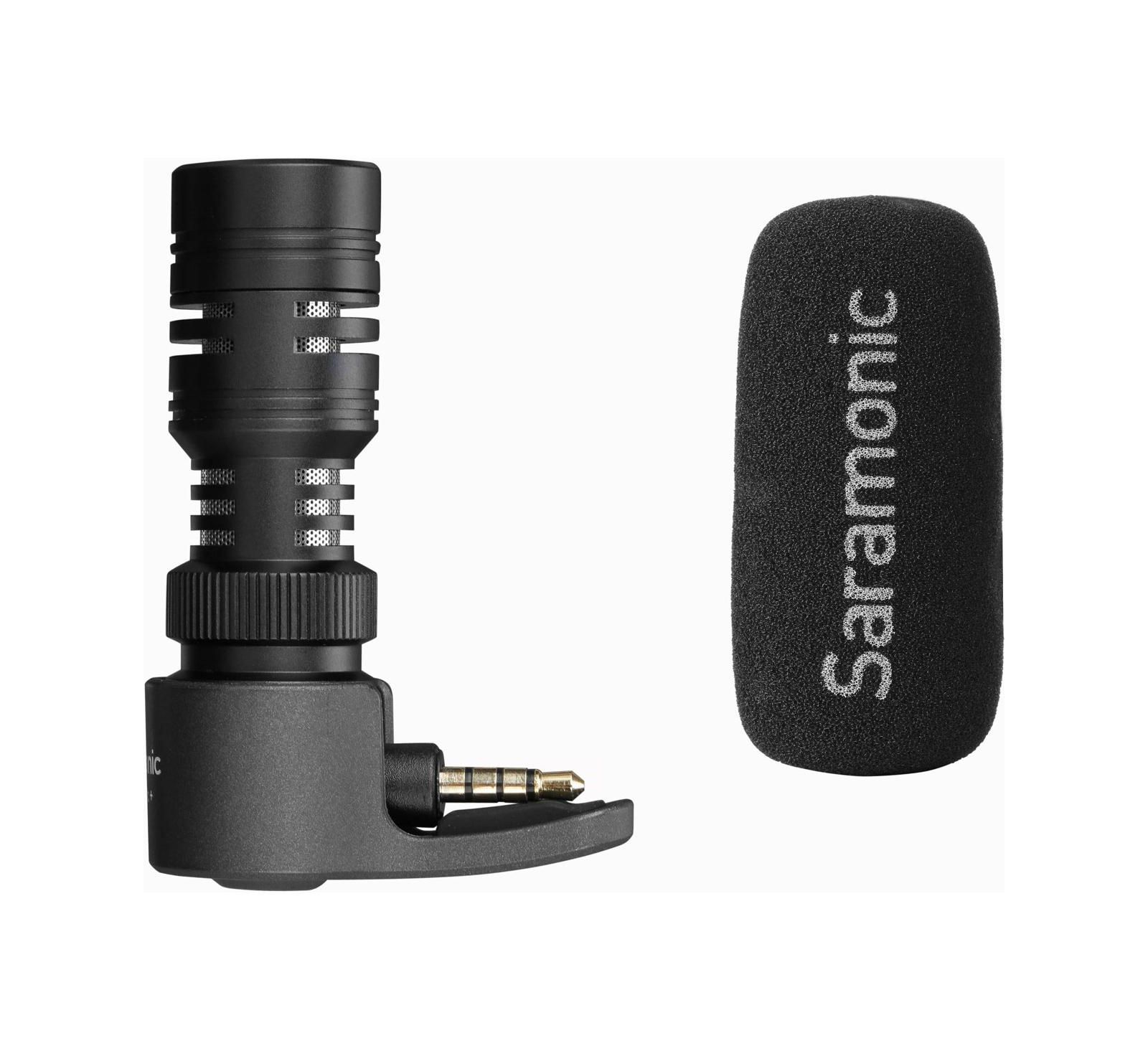 Компактный направленный микрофон Saramonic SmartMic+ с разъемом 3.5mm TRRS