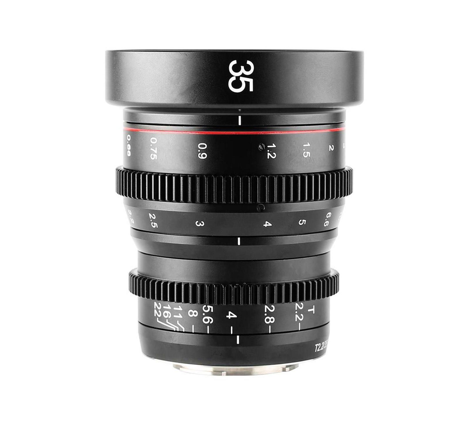 Meike кинообъектив 35mm T2.2 для Micro Four Thirds