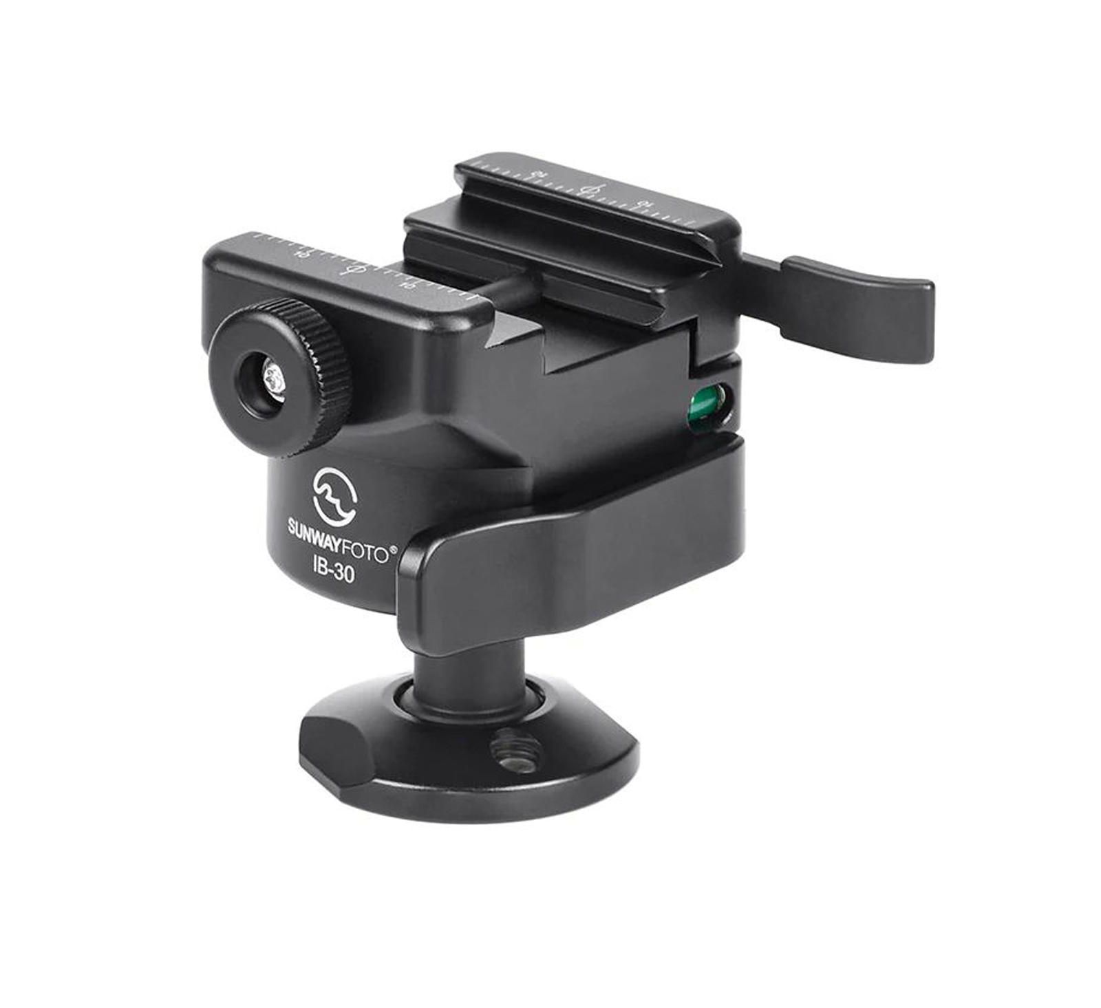 Низкопрофильная перевернутая шаровая головка SunwayFoto IB-30 с зажимом SDC-50 Duo-Lever