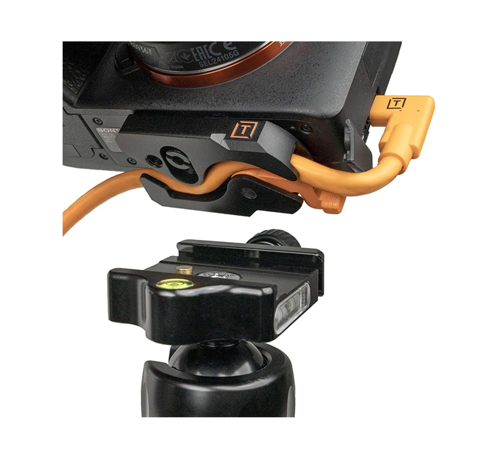 Tether Tools Tg-llp TetherGuard Lightweight Arca-Compatible Tripod Mounting Plate for Arca/1/4"-20 Tripods