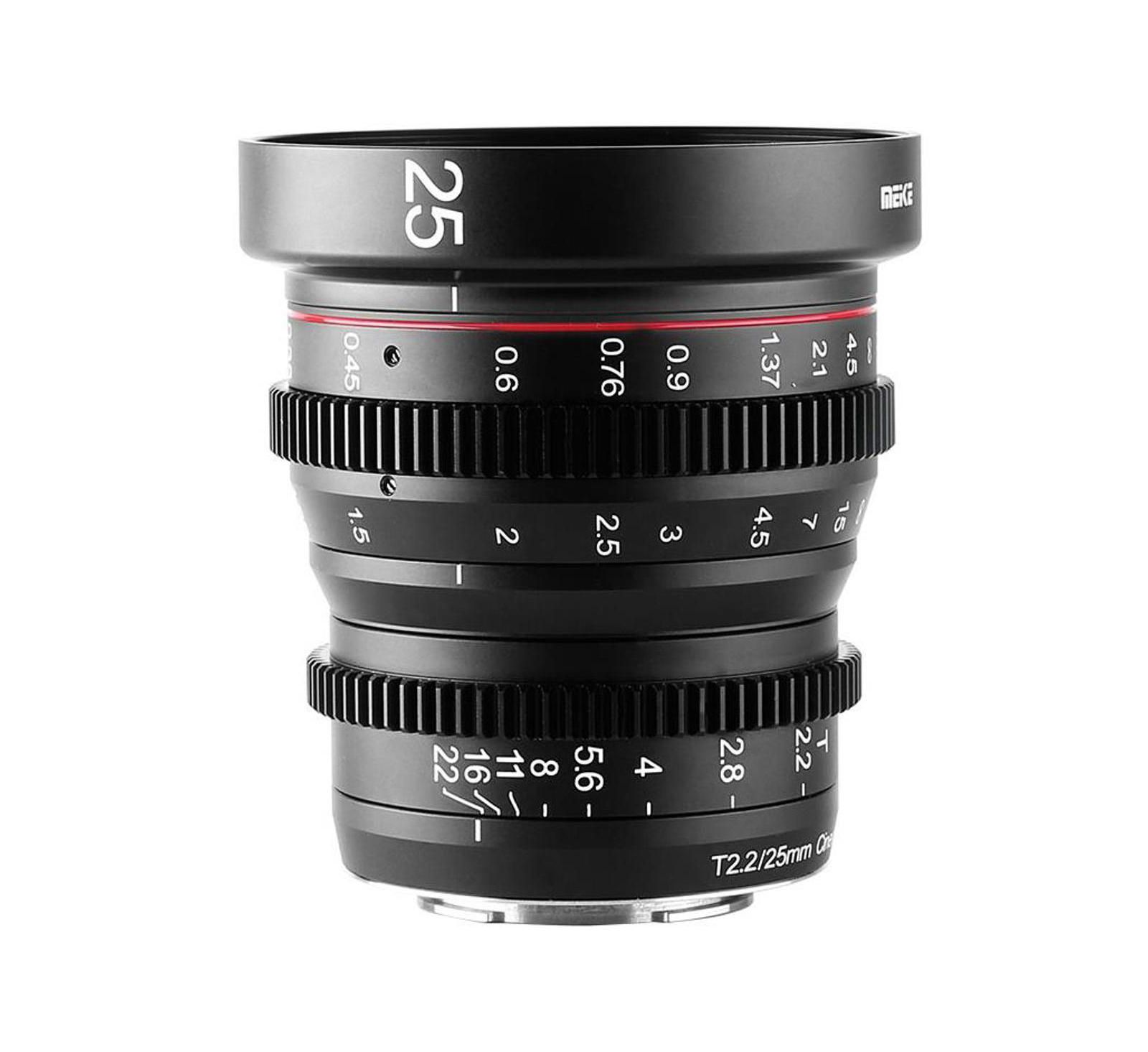 Meike Кинообъектив 25mm T2.2 Cine Lens для Sony E