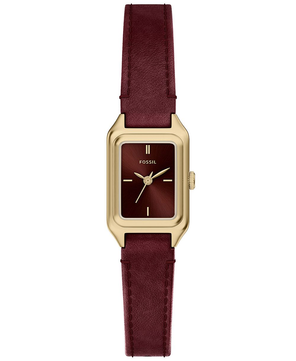 Fossil Women's Quartz Raquel Leather Watch, 18mm
