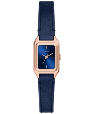 Fossil Women's Quartz Raquel Water-Resistant Leather Watch 18mm