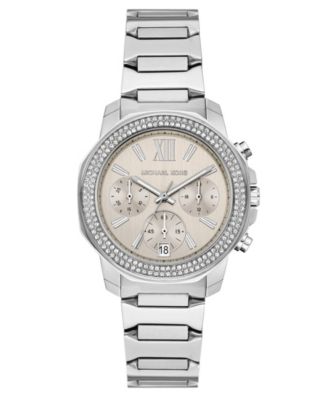MICHAEL Michael Kors женские кварцевые хронографические часы с металлическим браслетом 36 мм