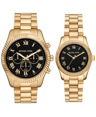 Michael Kors Quartz Chronograph Stainless Steel Bracelet Watch 36mm & 45mm