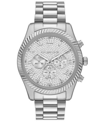 MICHAEL Michael Kors Men's Quartz Chronograph Stainless Steel Bracelet Watch 45mm