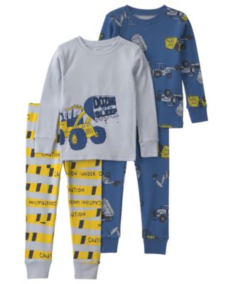 Детский комплект пижам Carter's 4-Piece Set с длинным рукавом