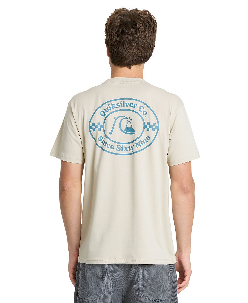 Quiksilver Men's Crewneck Cotton T-Shirt