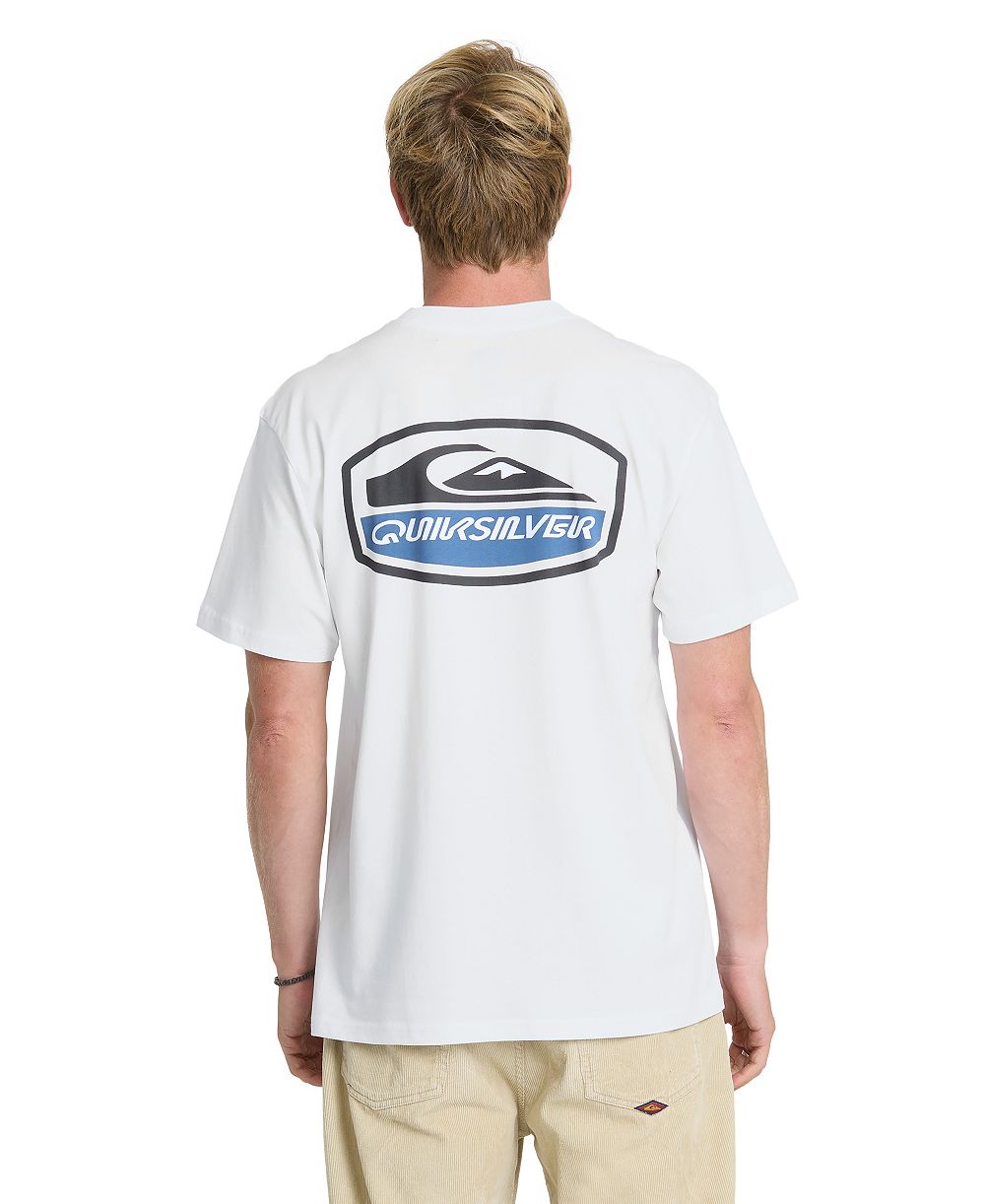 Quiksilver Men's Ringspun Cotton Crewneck T-Shirt