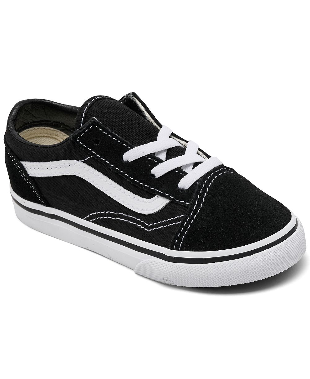 Vans Toddler Boys' and Girls' Old Skool Low-Top Suede-Canvas Sneakers from Finish Line