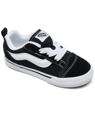 Детские замшевые кроссовки Vans Knu Skool с низким верхом, пышным язычком и воротником на щиколотку, от Finish Line