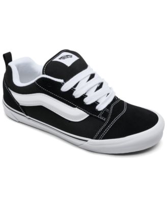 Vans, детские низкие кроссовки Knu Skool с шнуровкой, пышным язычком и воротником на щиколотке из коллекции Finish Line