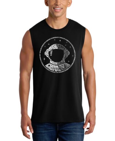 LA Pop Art Men's Solar System Tank Top
