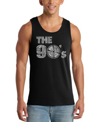 LA Pop Art Men's 90's Retro Graphic Tank Top