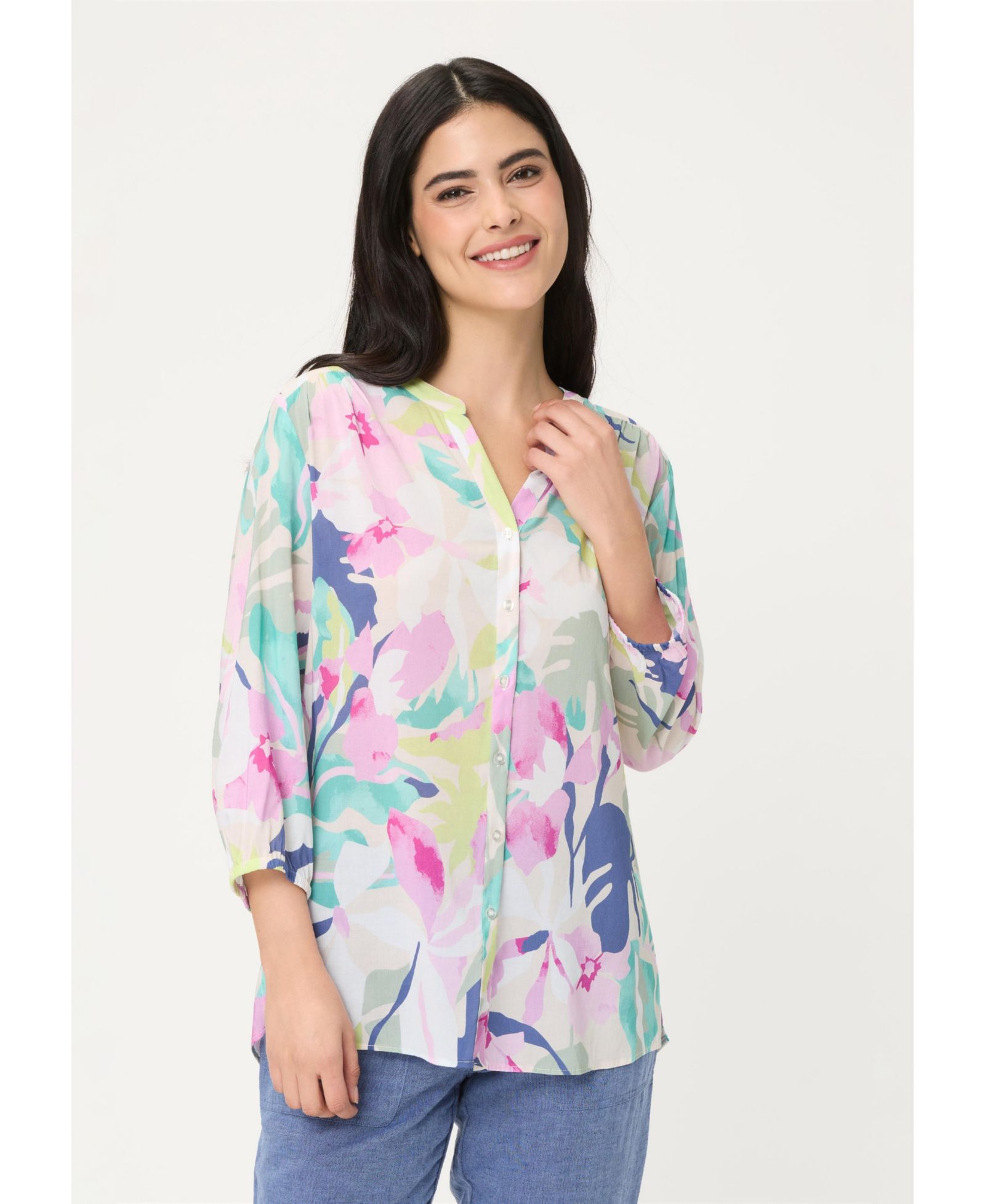 Рубашка Olsen Women's Floral Tunic