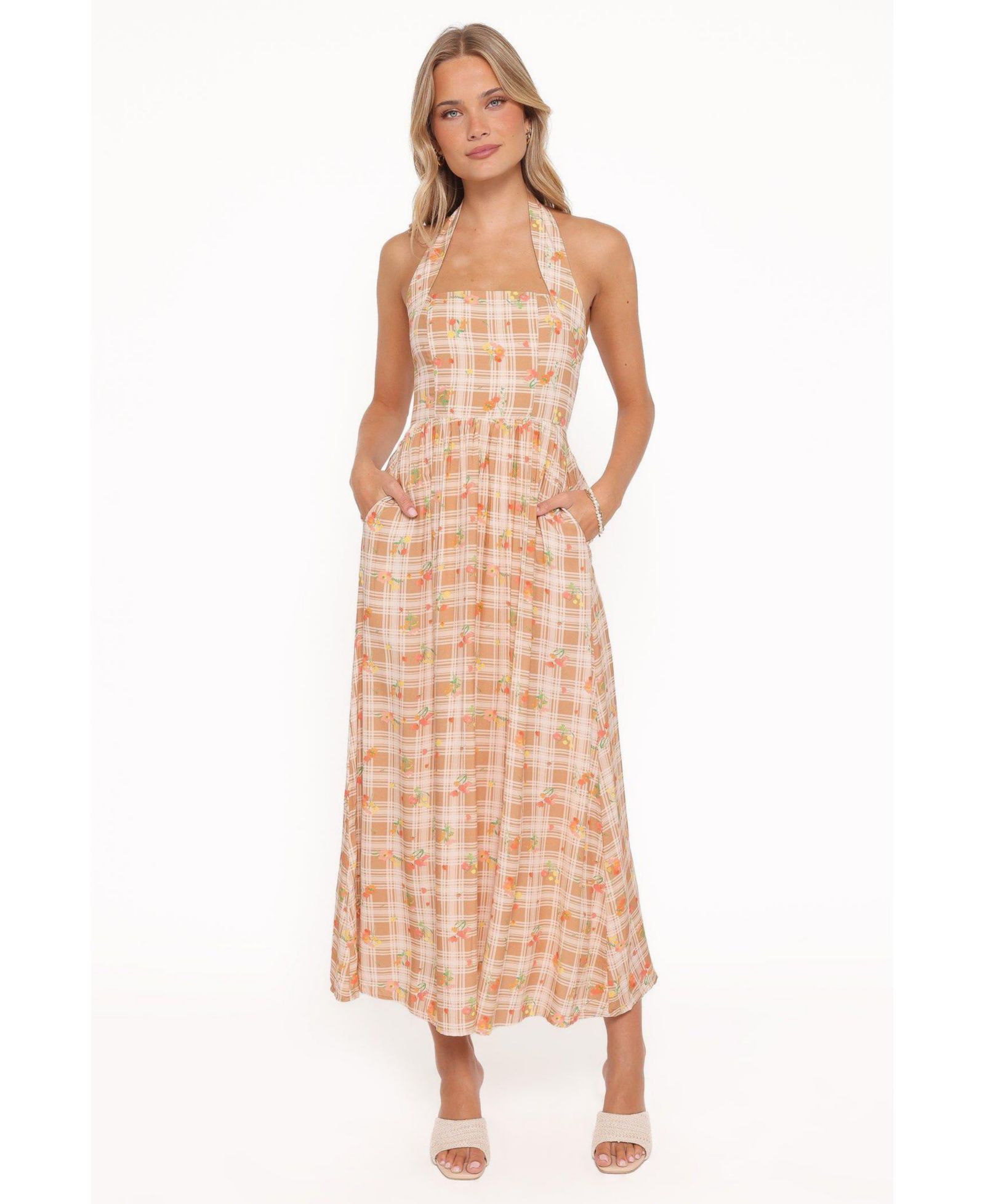 Женское платье Petal and Pup Gemini Halterneck Maxi