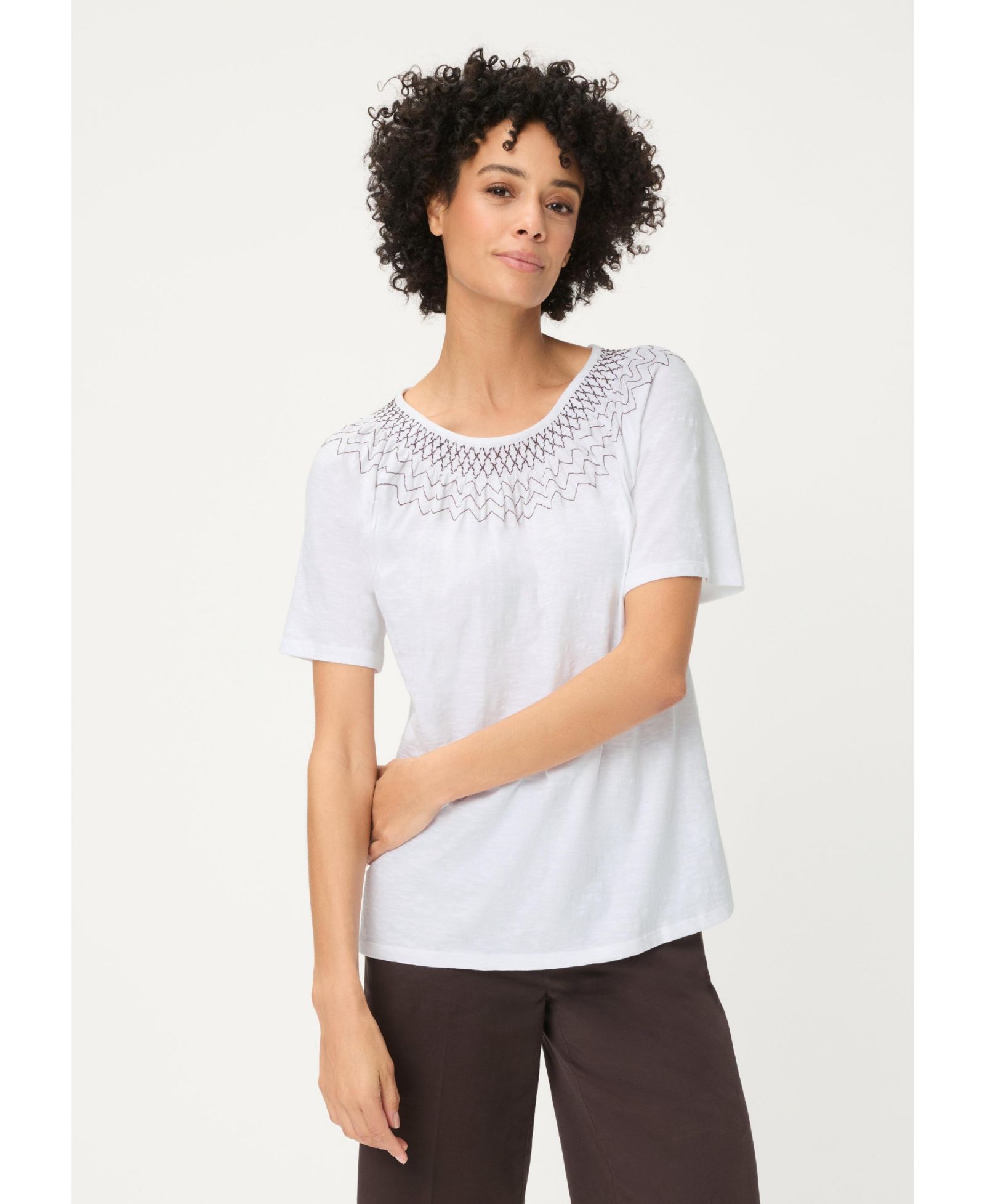 Футболка Olsen Women's Embroidered