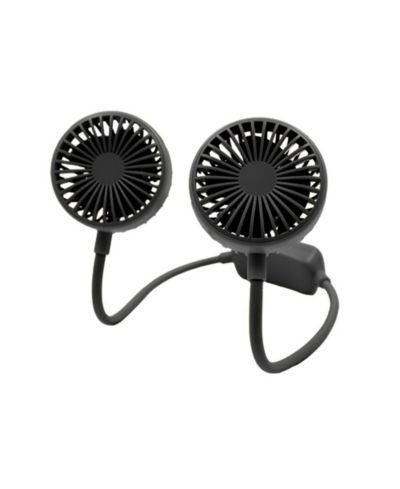 GabbaGoods Neck Wrap Fan with Adjustable and Secure Goose Neck, Comfortable and Long Lasting, 3 Speeds