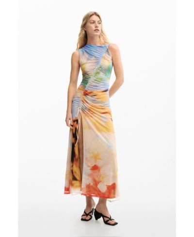 Desigual Women's Draped long dress