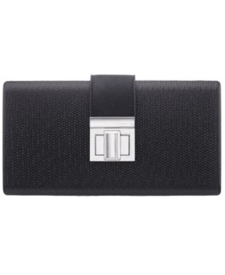 Маленькая сумка-клатч Nina Embossed Woven Presley Minaudiere