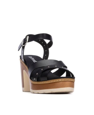 XTI Women's Refresh Collection Block Heel Strappy Sandals