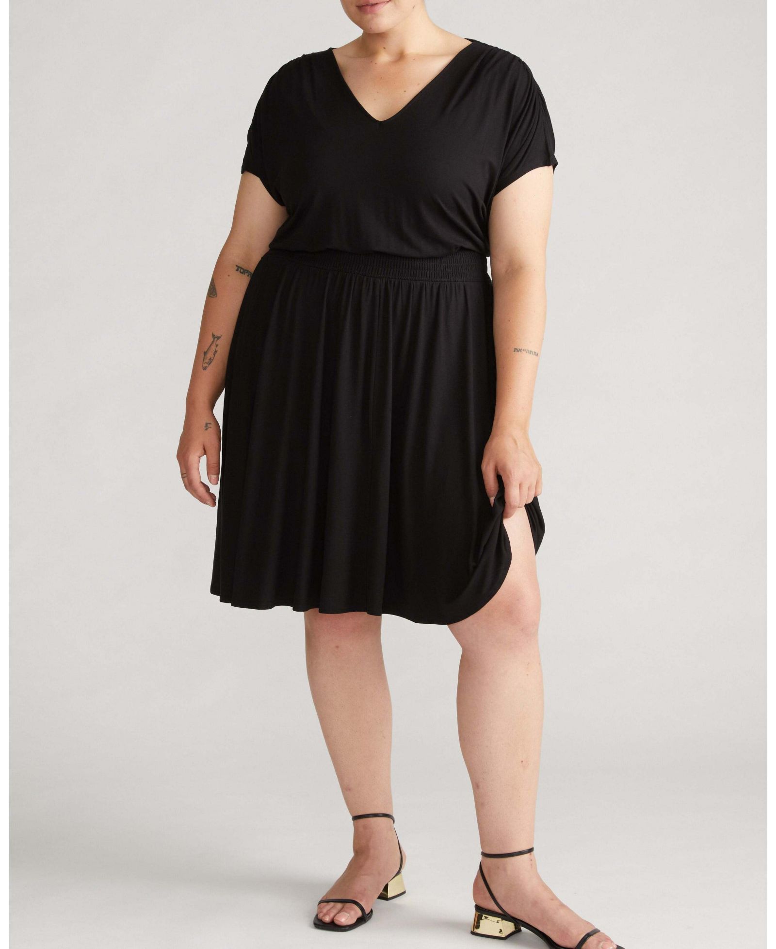 Universal Standard Women's Minetta Liquid Jersey Dress