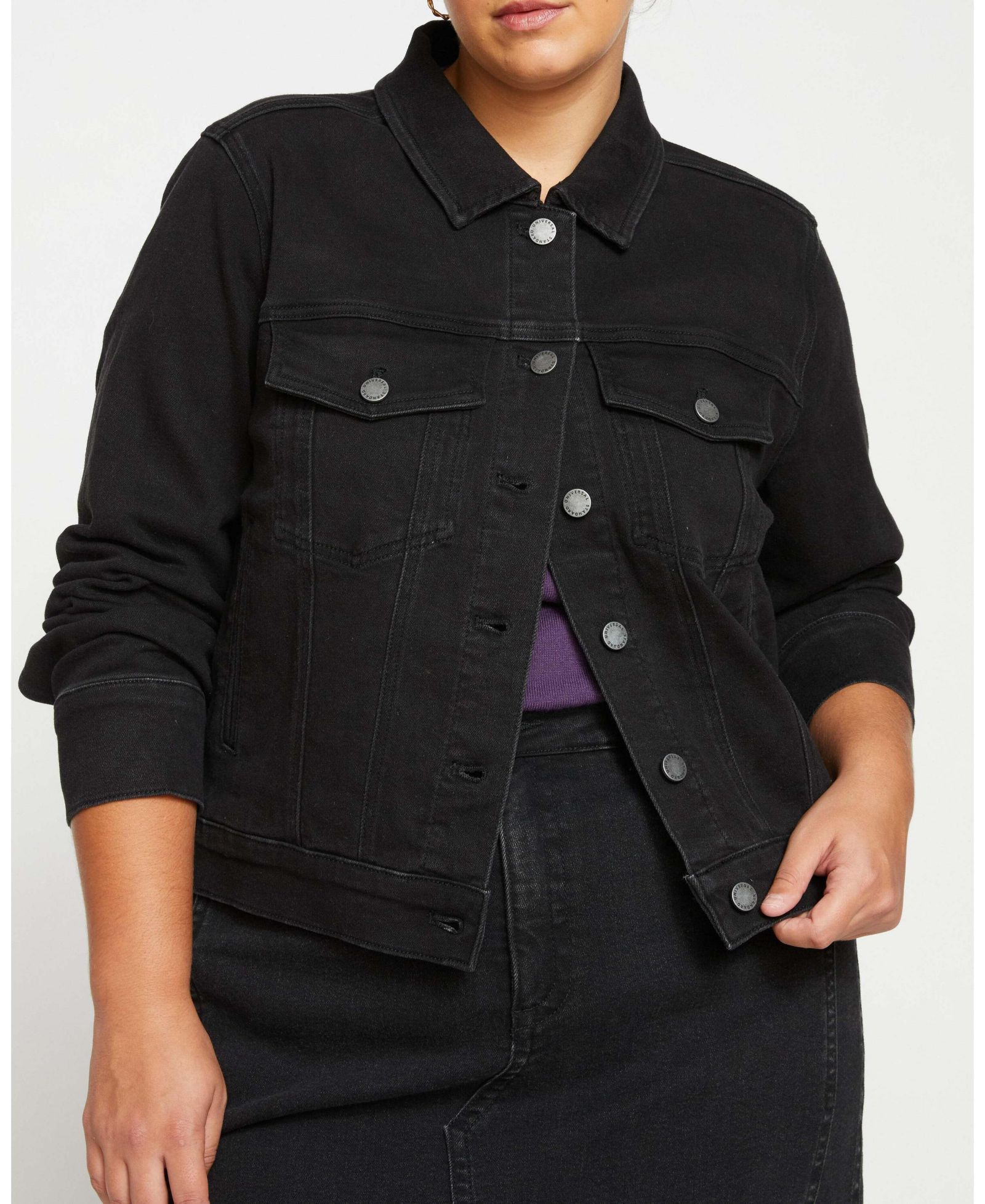 Universal Standard Plus Size Kelsey Denim Jacket