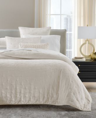 Hotel Collection Velvet Plush 3-Piece Coverlet Set, King, Macy's Exclusive