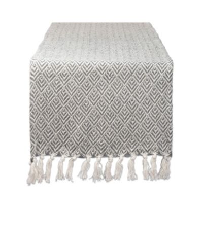 Design Imports Diamond Table Runner, 15" x 72"