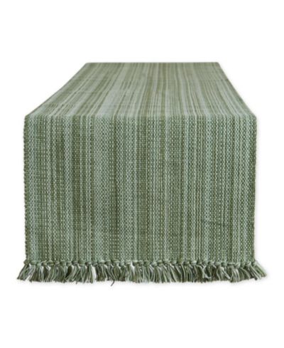 Дорожка на стол Design Imports Variegated Fringe, 13" x 72"