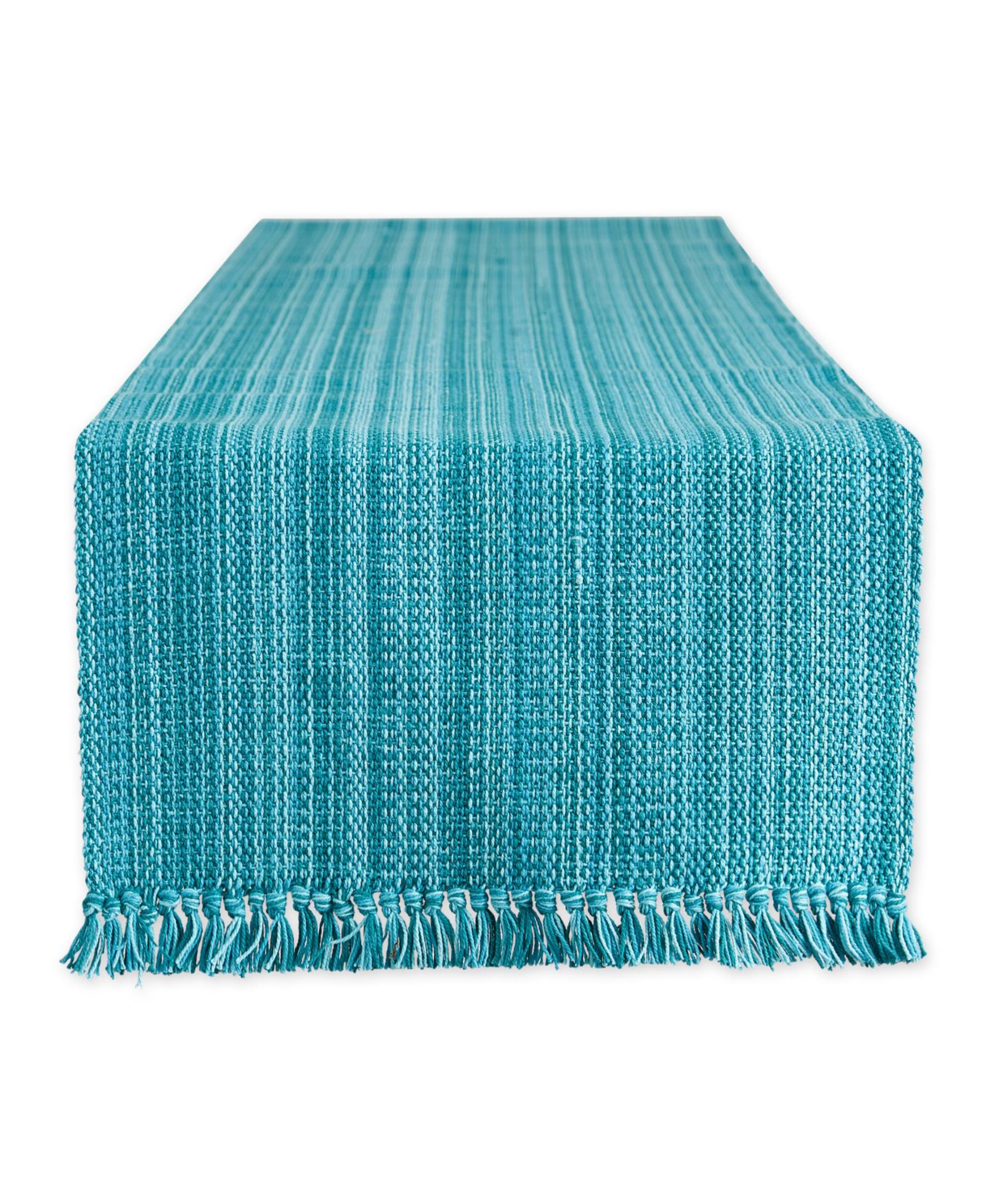 Design Imports декоративная дорожка для стола Variegated Fringe 13" x 72"