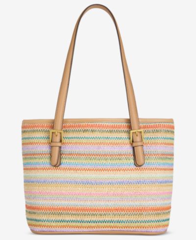 Style & Co Classic Straw Tote Bag, Macy's Exclusive