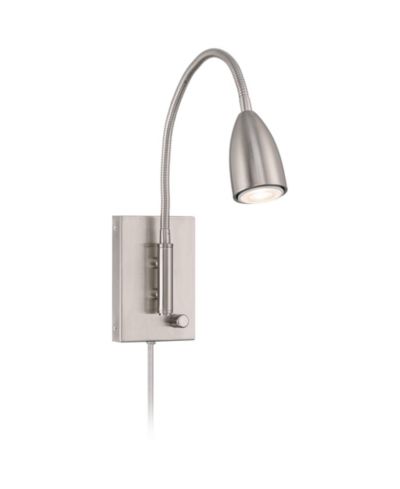 Настенная лампа для чтения 360 Lighting Lido 18" с сетевым шнуром и гибким кронштейном