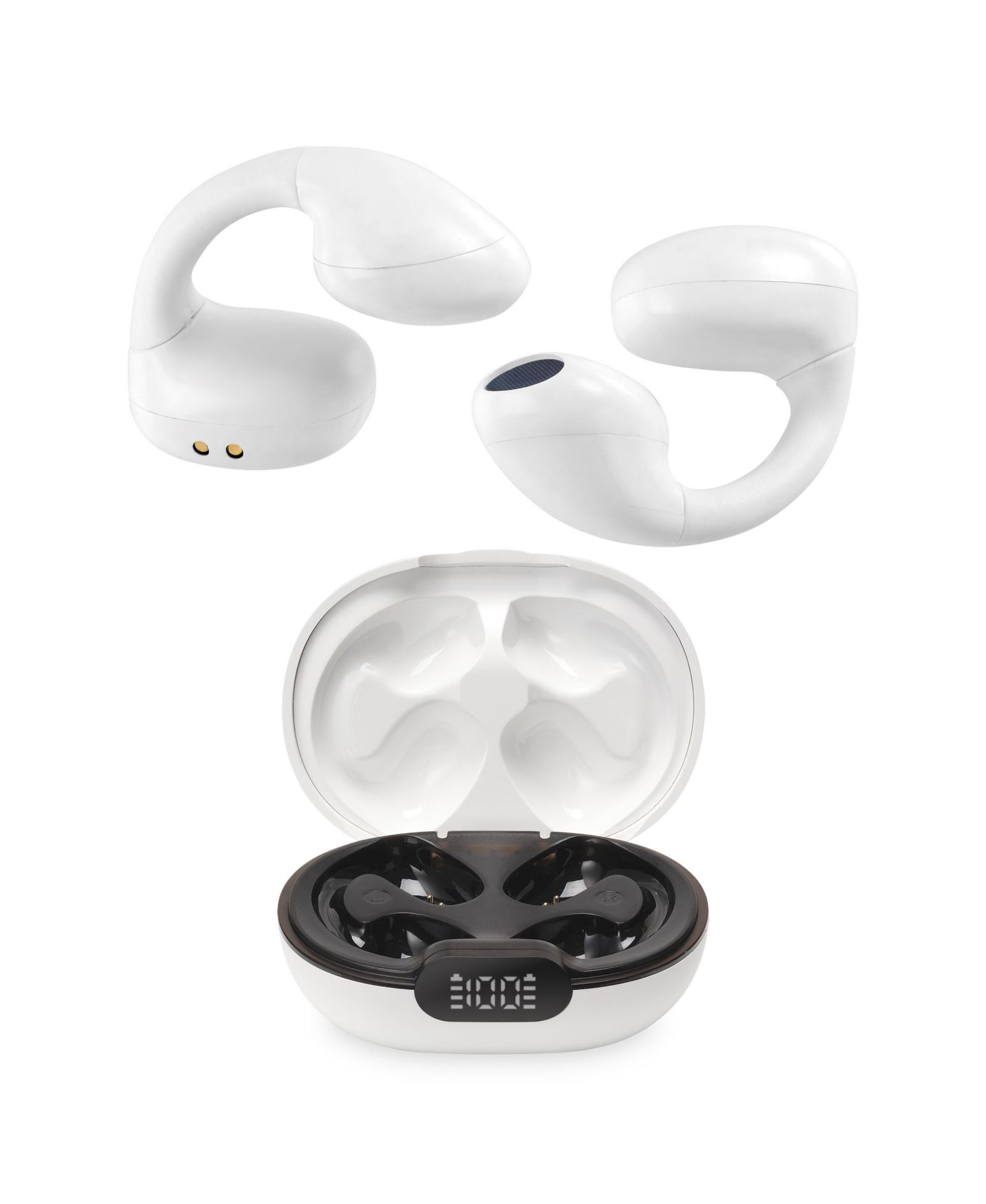 Беспроводные наушники iLive Clear Truly Wireless Open Ear Clip, IAEBTO25W
