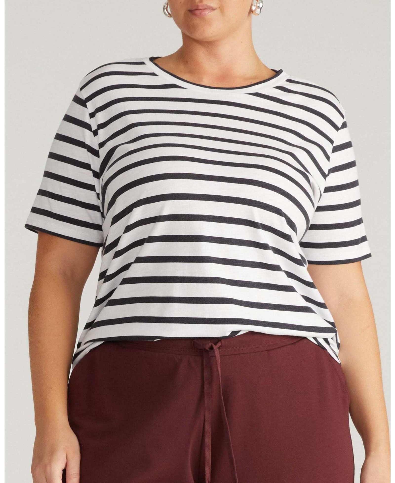 Universal Standard Plus Size Light-As-Air Tee Rex