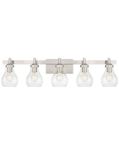 Светильник Possini Euro Design Danvers 35 1/4"Wide Brushed Nickel 5-Light