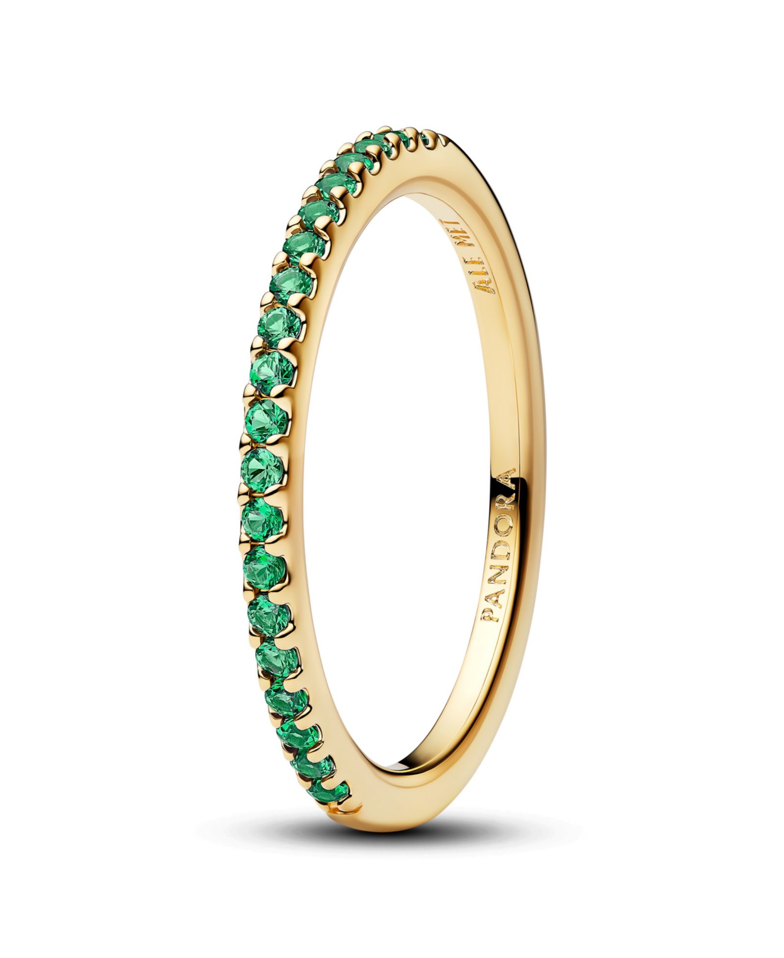 Кольцо Pandora Sparkling Half-Eternity Band