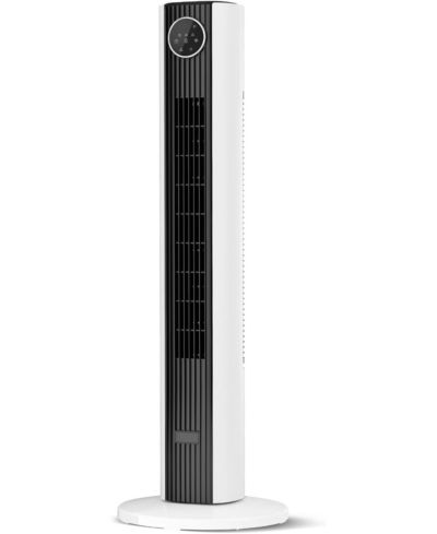 Antarctic Star 36-Inch Oscillating Tower Fan with Remote and Washable Impeller