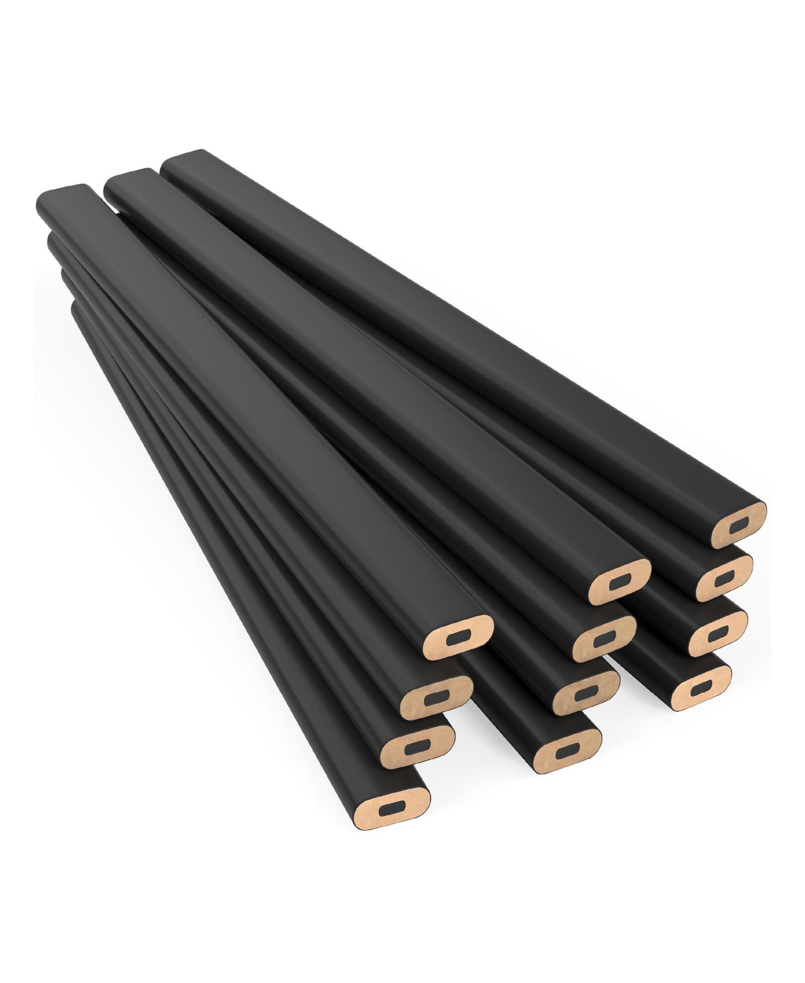 GNUADZ карандаши плотники деревянные HB Black