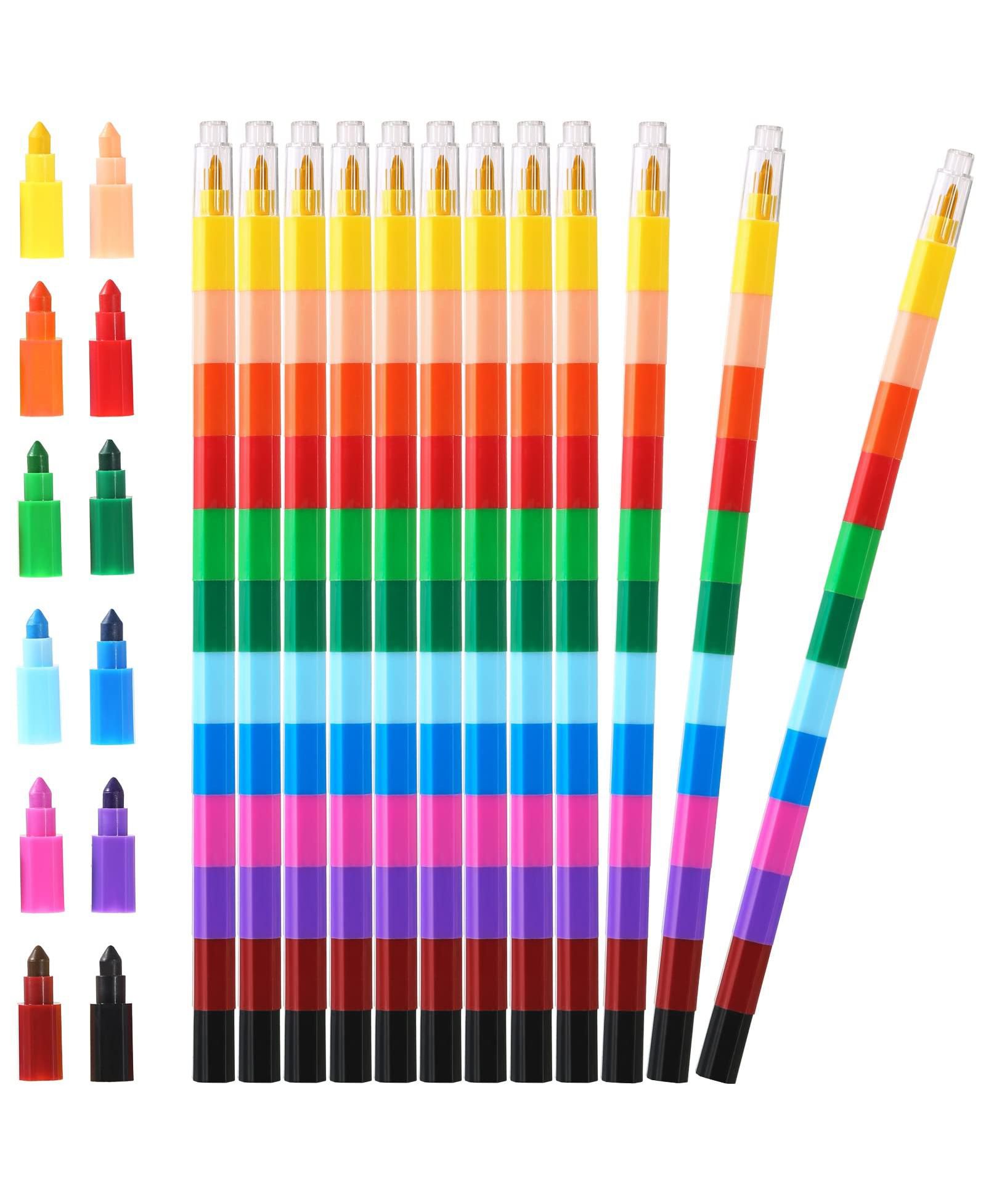 Восковые мелки GNUADZ Stacking Crayons