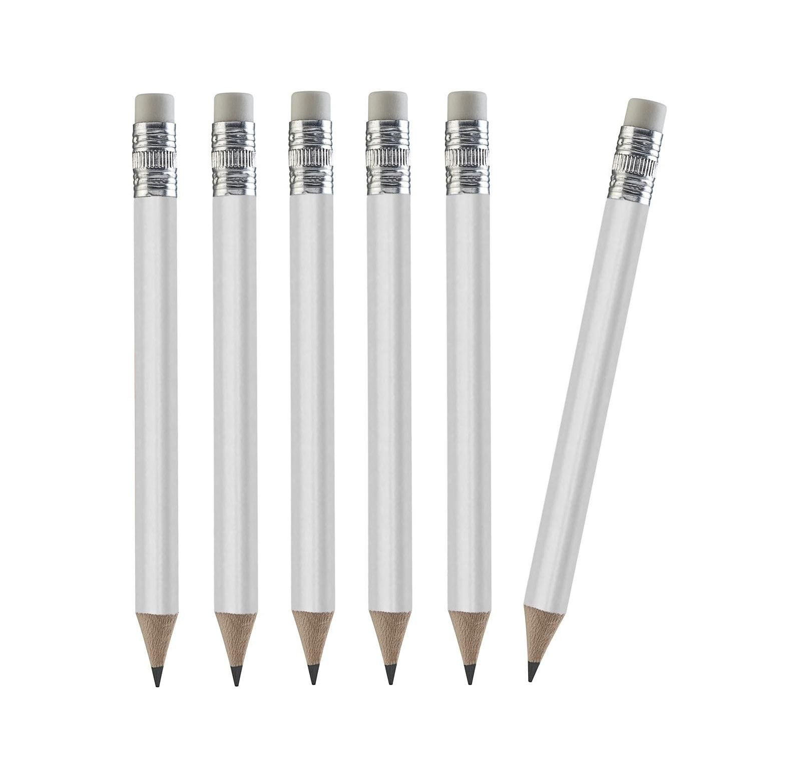 Карандаши GNUADZ Mini Wood Eraser Sharpened Round