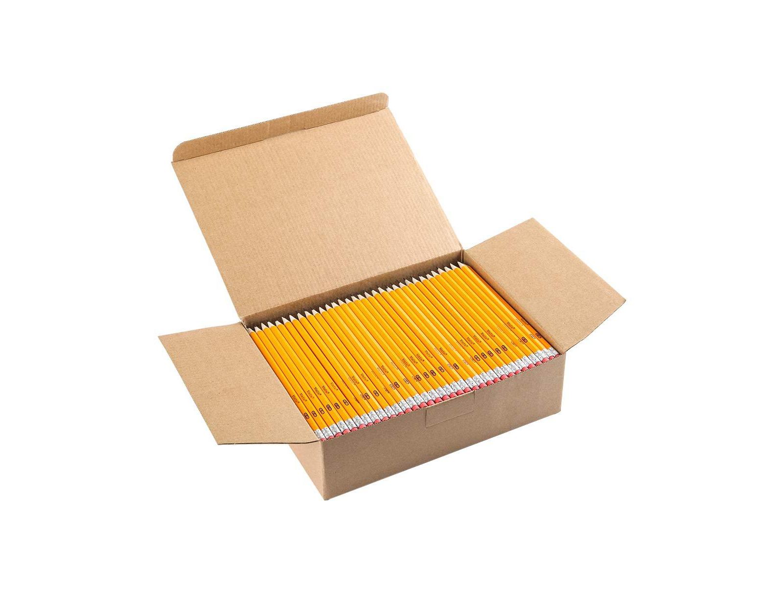 GNUADZ Wood Pencils Pre-sharpened Bulk Pack 320-count