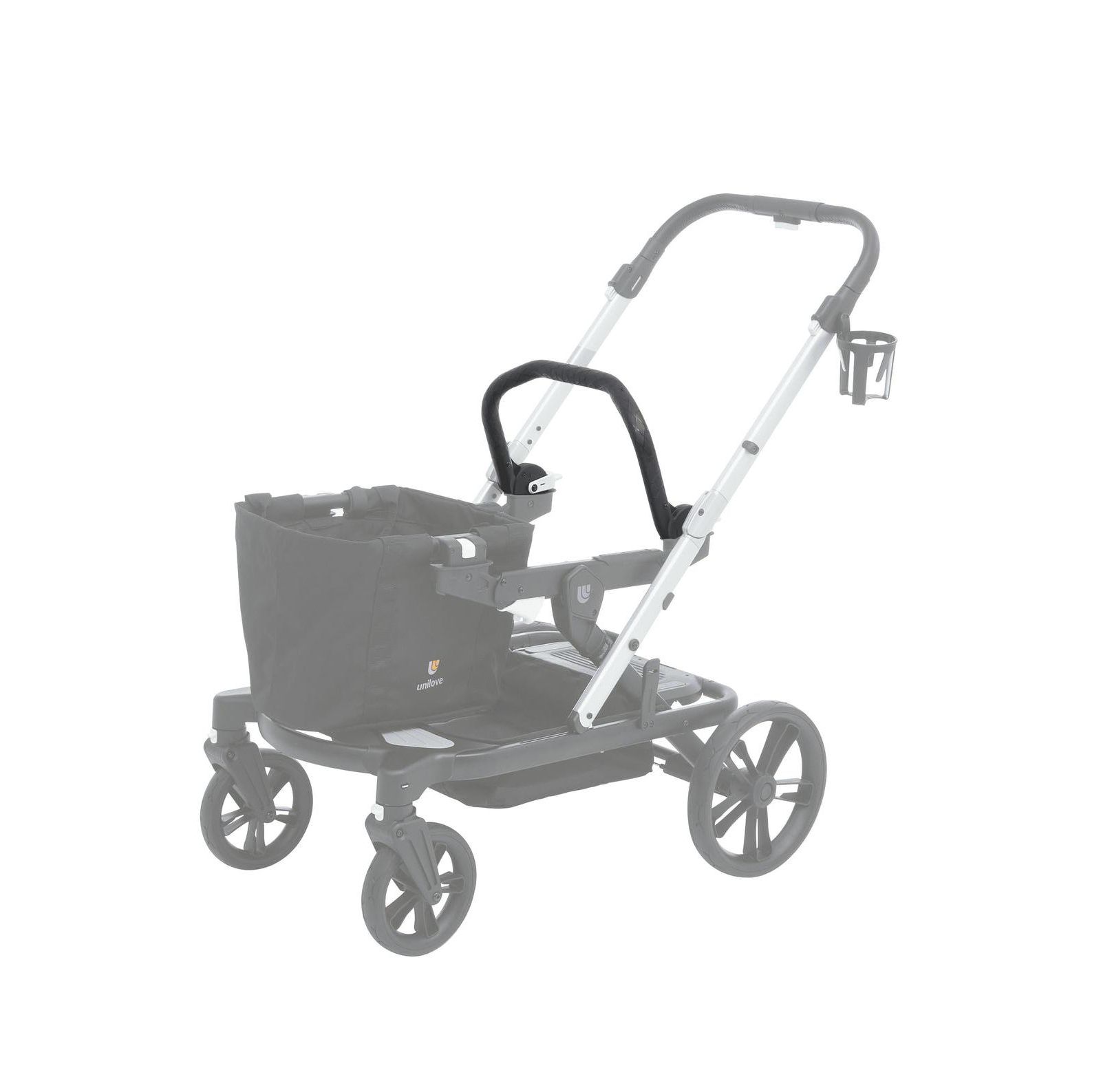 Unilove Kids Trio Trolly Stroller Wagon Ride on Bar