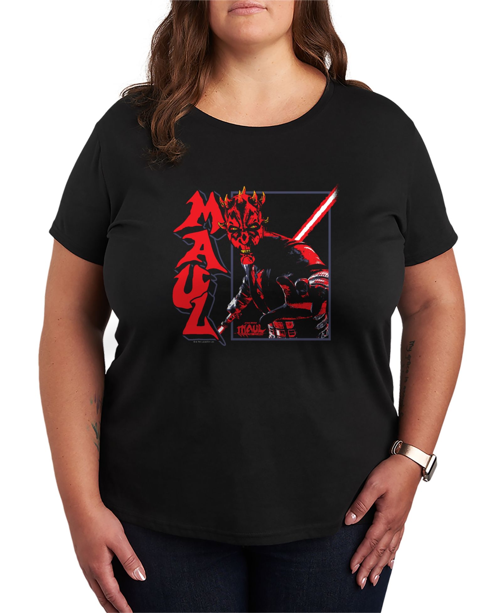 Графическая футболка Hybrid Apparel Plus Size Maul с коротким рукавом